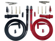 Professional Multimeter Test Leads Kit, 1000V 20A Silicone Probes