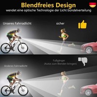 Fahrradlicht-Fahrradlicht Set, Fahrradlicht Usb Aufladbar, Stvzo Zulassung