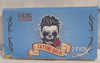 Viking Revolution Tattoo Care Balm for Before, During & Post Tattoo Safe 10/27