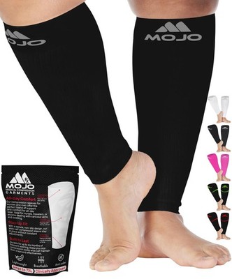 Mojo - Compression Socks Footless for and Men 20-30mmHg - Compression Sleeve ...