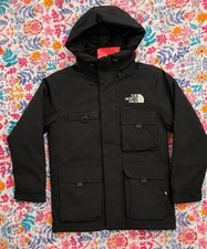 The North Face parka homme S noir à capuche duvet isolé randonnée hiver