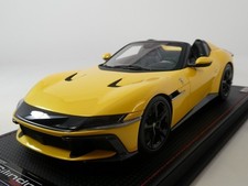 Mr Ferrari 12 Cylinders Yellow Tristrato Spider 2024 1/18 FE044E