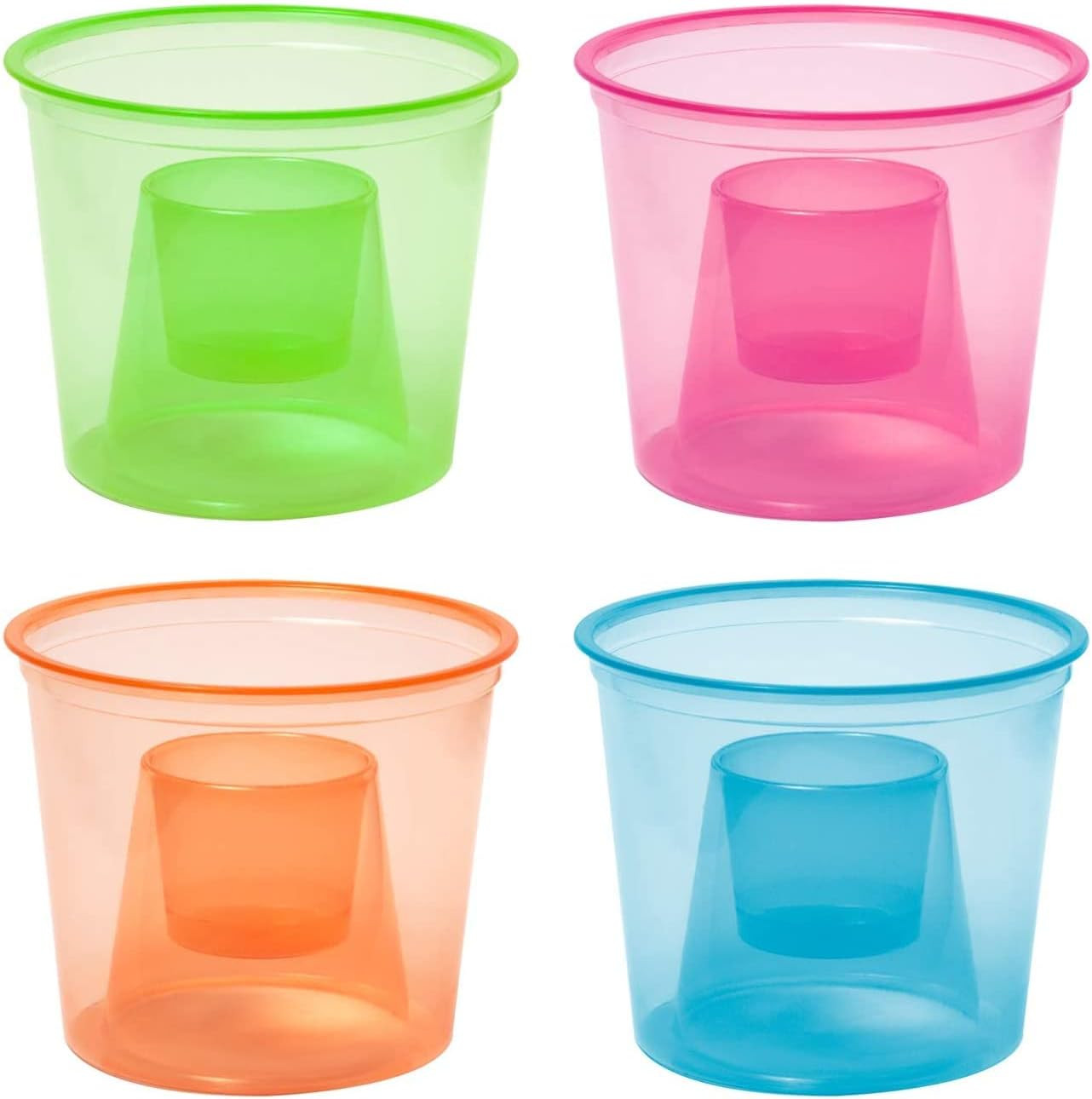 Party Essentials Disposable Soft Plastic Bomber Cups, Jager Bomb Shot Glasses, 4 thumbnail 9