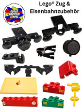 Lego® Eisenbahn Zug Train 9V 12V RC Zubehör Puffer Kupplung Platte Rad Wheel Lok