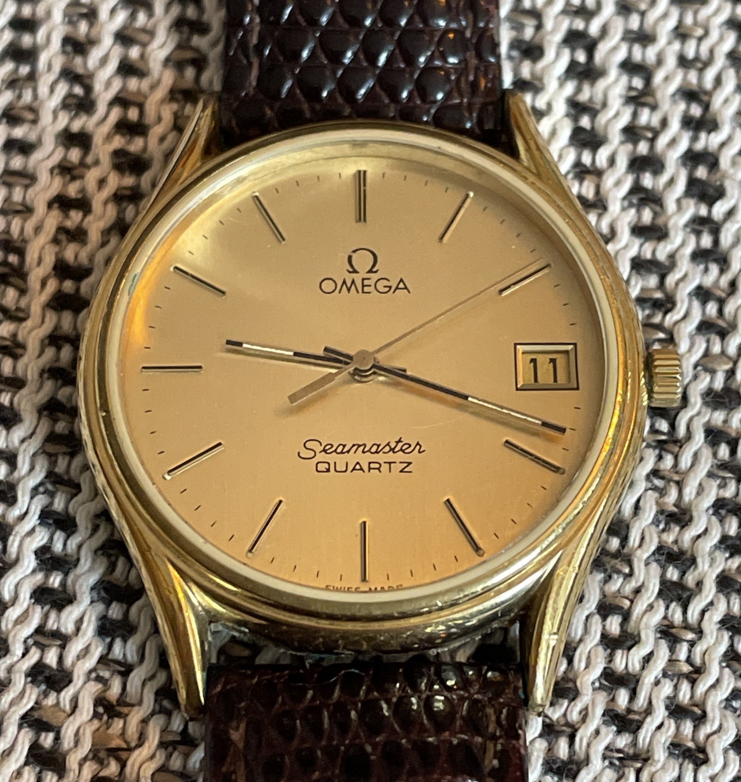 OMEGA Seamaster Cal 1337 Gold-Plated