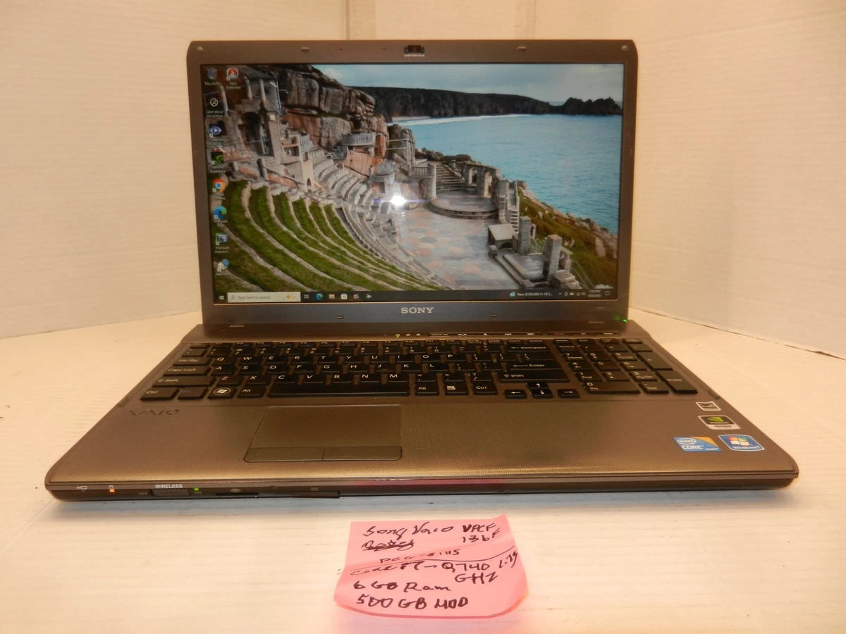 Sony Intel Core i7 1st Gen PC Laptops & Netbooks for sale | eBay