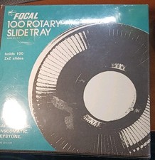 Focal 100 Rotary Slide Tray Carousel Kodak GAF Sawyer's Keystone NEW Sealed