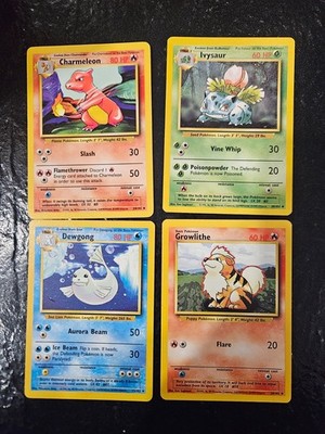 1999 Pokémon TCG Base Set ''You Pick'' - Vintage WotC Choose Your Card