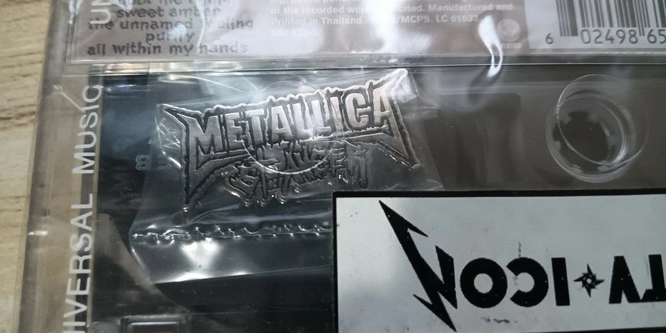 Mint & sealed Metallica : St Anger Thailand Cassette Tape Free! Pin inside Rare! - Image 3 of 3