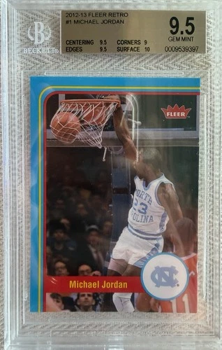 Jordan 2012 Fleer Jordan