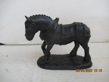FIGURKA KONIA SHIRE, WYKONANA Z BRYTYJSKIEGO WĘGLA. E.J. MINING LTD.