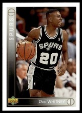 1993-94 Upper Deck Chris Whitney Rookie San Antonio Spurs #371