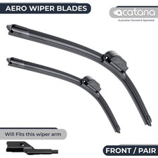 Front Wiper Blades for SKODA Superb 3T 2009 - 2015 Pair 24" + 18" Windscreen