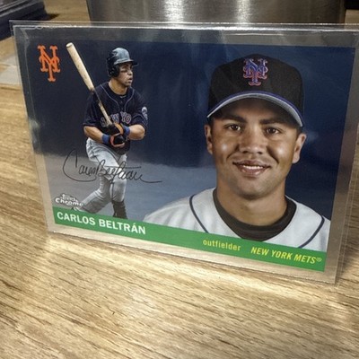 2025 Topps Chrome Platinum Base Carlos Beltran New York Mets #493