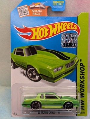 2015 Hot Wheels '86 MONTE CARLO SS #230 Kmart Exclusive Amazon Green  Factory