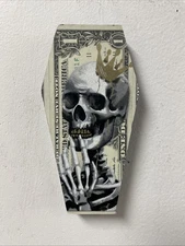 King Of The Dead 1 Dollar Bill  Painting Graffiti Art Street Art Tattoo Art
