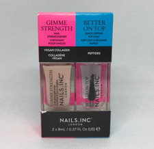 NEW* Nails inc London Collagen and Peptides Nail Treatment Set