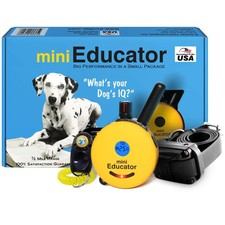 Educator ET-300 Mini E Collar for Dog Training with Remote - 1/2 Mile Range,