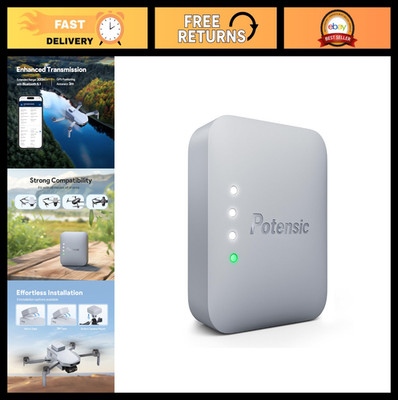 FAA Compliant Remote ID Broadcast Module for GPS Drones, IP54 Protection, Long B