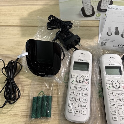 VTech CS1501 DECT Digital Cordless Phone with Call Block, 2 Handsets, Intercom, - Picture 3 of 8