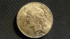 1922 Silver Peace Dollar From A Local Estate !