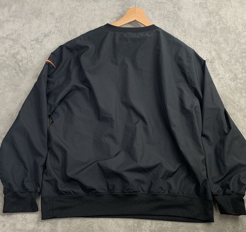 Nike Sweater Mens Medium Texas Longhorns Stadium Pullover Windbreaker Black NCAA - Picture 8 of 8