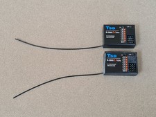 2 x TSD R-3860 2.4GHz 6 Channel Receivers
