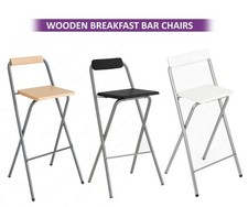 Folding Stool Chair Foldable Bar Stool High Stool Sapce Saving Seats Home Work