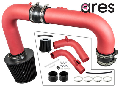 Ares RED RK 2011-2015 Chevy Cruze 1.4L L4 Turbo Cold Air Intake Kit +Filter