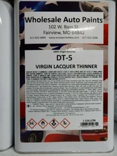 DT – 5 Acrylic Lacquer Thinner 100% Virgin Lacquer Thinner Gun Cleaner Gallon