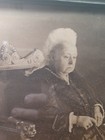 1906 Queen Victoria In Carved Lion Head Arms Chair Framed Photo RRGS3 — photo 6