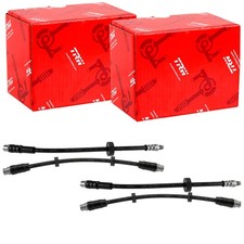 4xTRW BREMSSCHLAUCH VORNE+HINTEN passend für AUDI A6 C6 4F2 4F5 4FH BJ 2004-2011