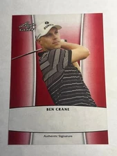 2012 Leaf Metal RED LAMINATE PROOF MISSING AUTO & #/5 Ben Crane