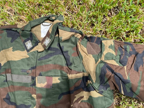 Italian Military Woodland Camo BDU Set Size 2XL Combat Coat and Trousers NEW - Picture 10 of 10