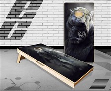 Monster Gargoyle Cornhole Boards Bean Bag Toss Game