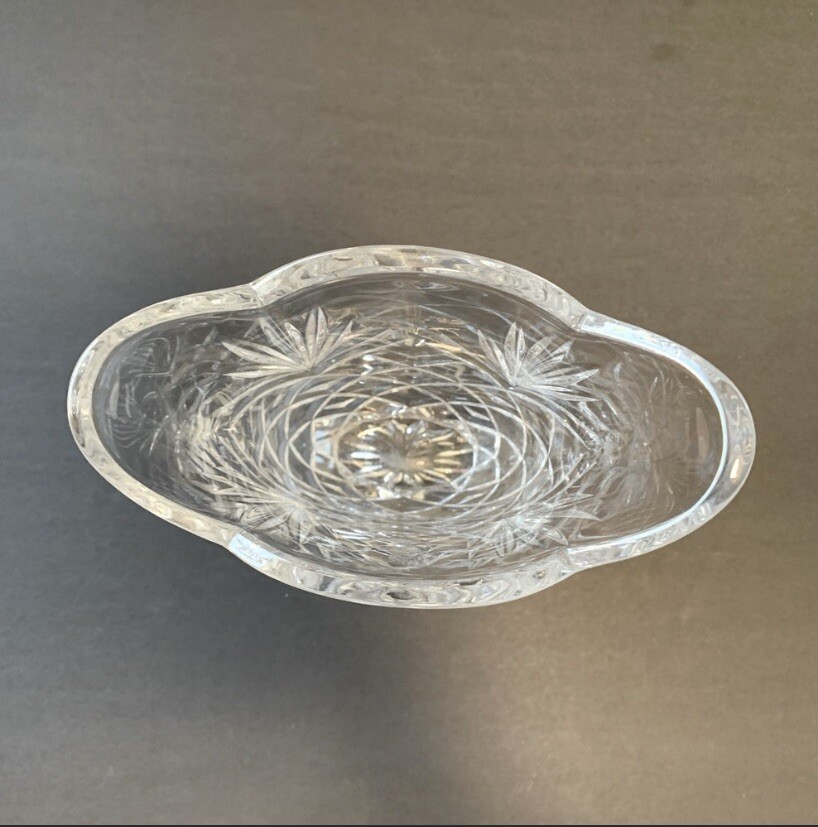 Noritake Full Lead Crystal West Germany Hampton Hall Vase eBay