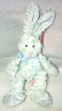 Russ Berrie Blue Easter Bunny Plush Stuffed Animal Toy 17" New Tags NOS 2000's