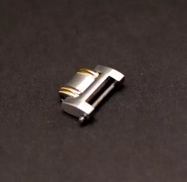 Bracelet GUCCI 9000L pièces d'origine montre femme 1 maillon argent/or 12 mm