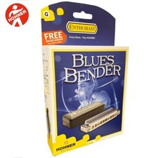 Hohner M586BX-D Blues Bender P.A.C Professional Harmonica, Key of D