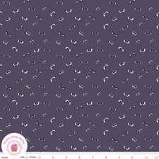 Riley Blake SPOOKY HOLLOW 10576E Purple EYEBALLS Quilt Fabric HALLOWEEN