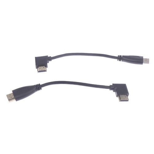 High Speed 4K HDMI 2.0 Cable 90 Degree Angled Extension Cable For PS4 TV} NN - Afbeelding 7 van 17