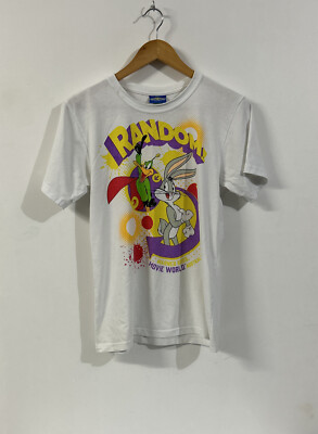 Random Warner Bros Movie World Youth Size 12 Unisex Tee - VGC - Super Comfy