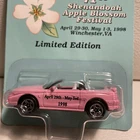 Vintage 1998 Matchbox Apple Blossom Festival 3rd Series Ford Mustang Cobra PINK