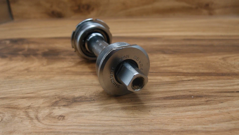 pedalier Shimano 600 D-5LL VIA Japón 119 mm ITA 1986 MTB Foto 4 de 4