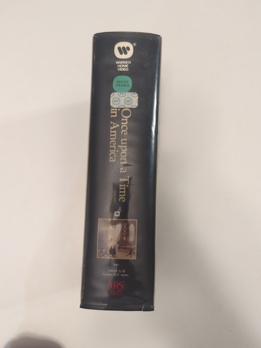 Once Upon A Time In America VHS (1968 - 1969) 2 Tape Set Warner Home Video Movie - Picture 3 of 12