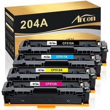 4PK 204A CF510A - CF513A Toner for HP Color LaserJet Pro M154nw MFP M180nw M181