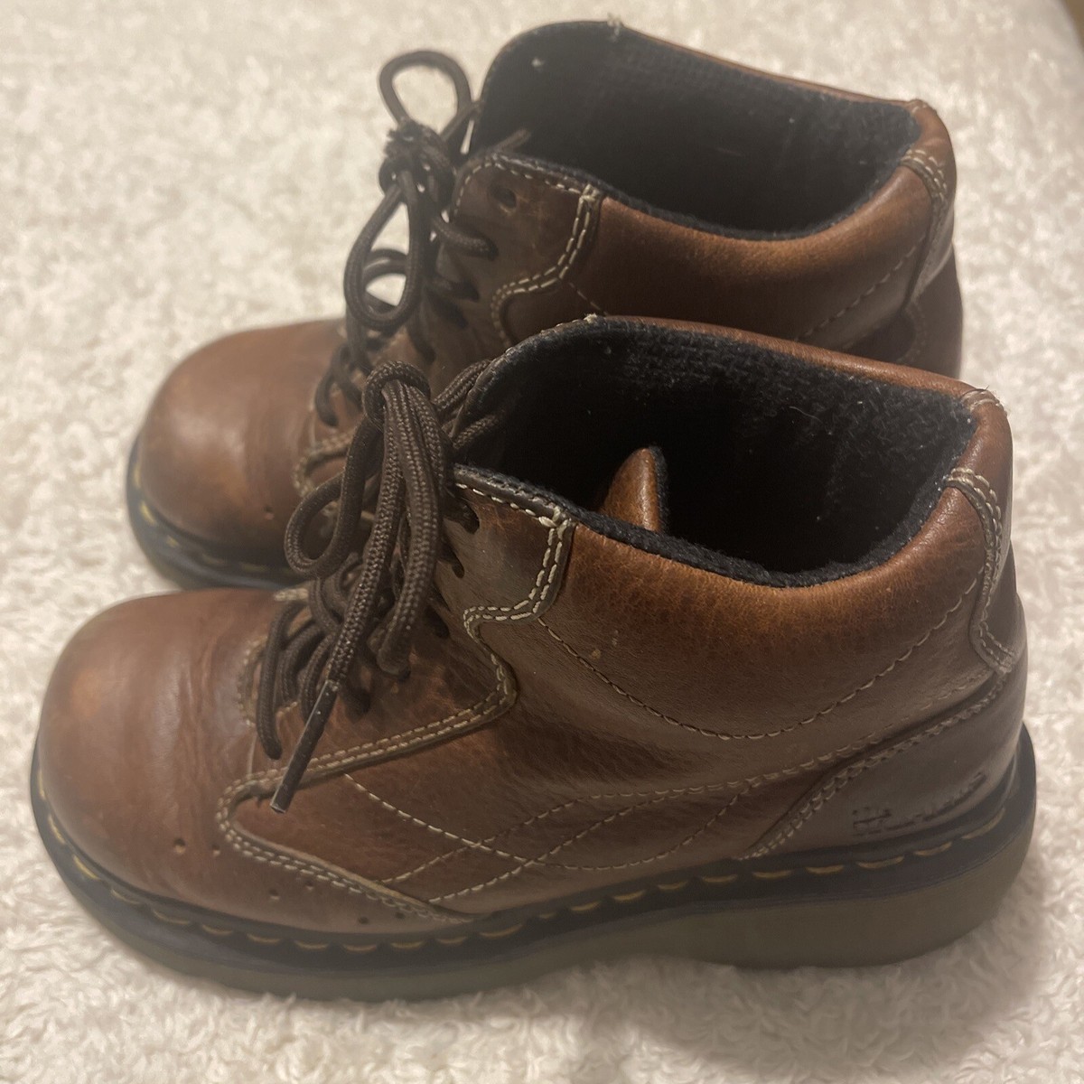 Dr Martens 2B97 Y2K 90's Brown Chunky Platform Boots Size Womens 5
