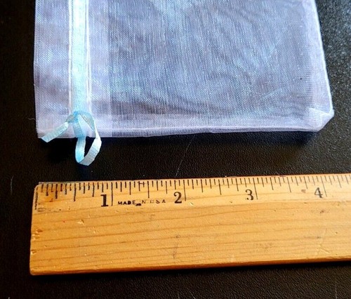 Colgante Flor Pequeña Tono Plata en Collar de Cadena de 9"; NUEVO en Etiqueta con Bolsa de Regalo - Imagen 8 de 12