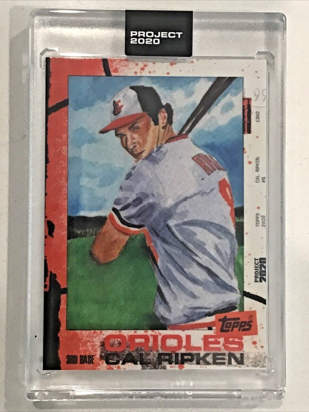 Topps Project 2020 # 20 Cal Ripken Jr by Jacob Rochester