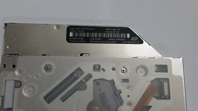 GS23N Superdrive CD DVD RW Burner Drive For MacBook Pro A1278 A1286 A1287 A1297 - Image 4 of 4